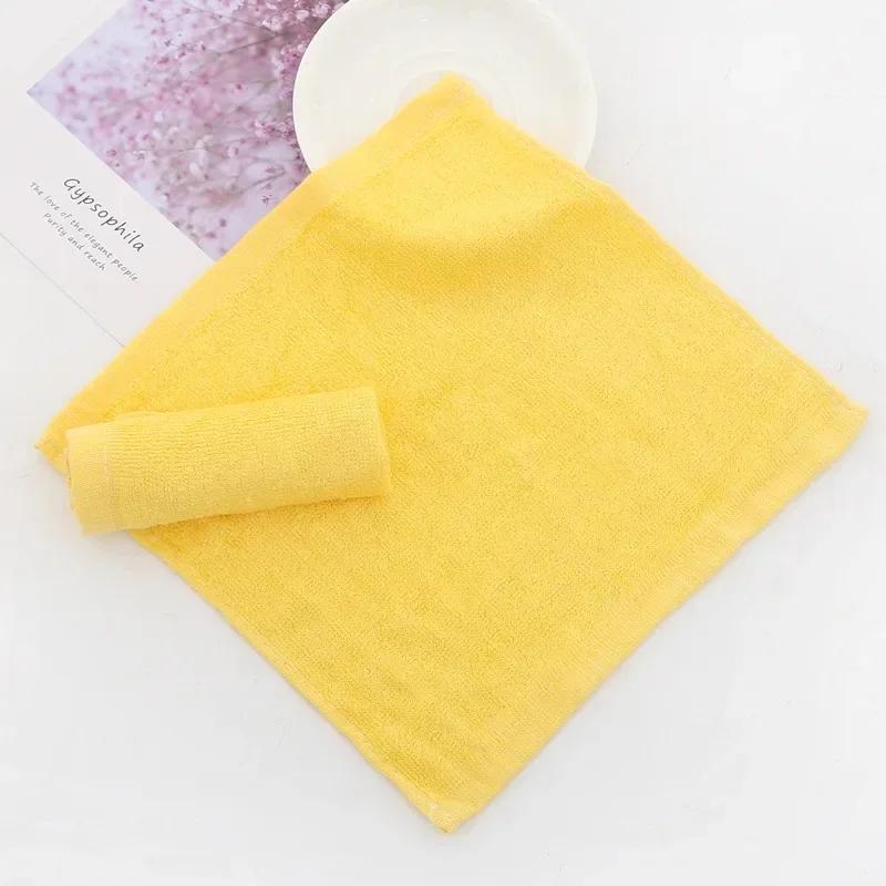 Baby Towel Face Towels Baby Bath Towel Handkerchief Burp Cloths Soft Microfiber Absorbent Washcloth Children Towels Hot 25x25cm