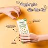Fabeato Munch On Go Mix Combo — суперфуд-смесь, миндаль Peri Peri, жареный — в каждом пакетике 2 шт.(25g) - Упаковка из 10 штук - Полезные закуски