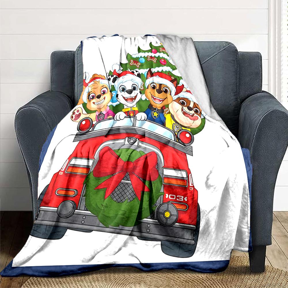 1Pc Animal Party Night Blanket Soft Throw Blanket For Home Bedroom Bed Sofa Travel Office Solid Christmas Blanket