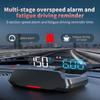 C7 Цифровой GPS Спидометр Автомобильный HUD Проектор Датчик Часы Скорость Компас Одометр КМ/ч М/ч Авто Сигнализация Превышения Скорости Подходит для Всех Автомобилей