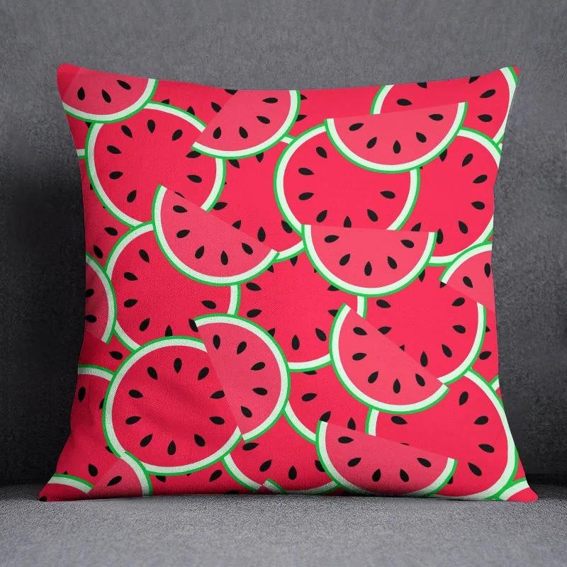 Летний фруктовый узор наволочка для украшения автомобиля офис гостиная диван дома наволочка