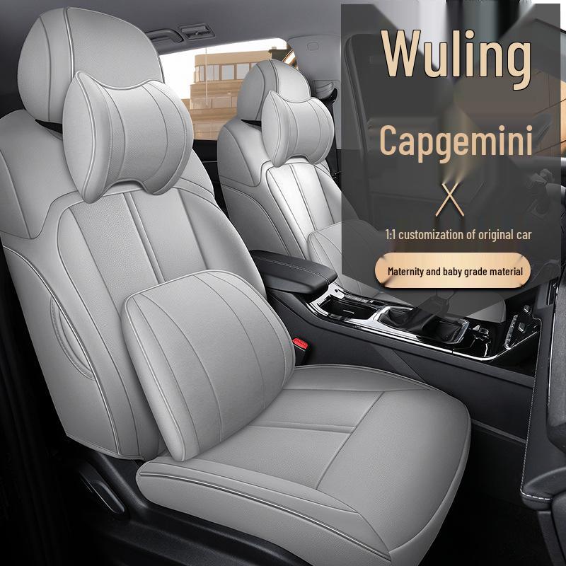 Wuling Capgemini Full Surround Seat Cover for 6-Seater - All-Season Cushion