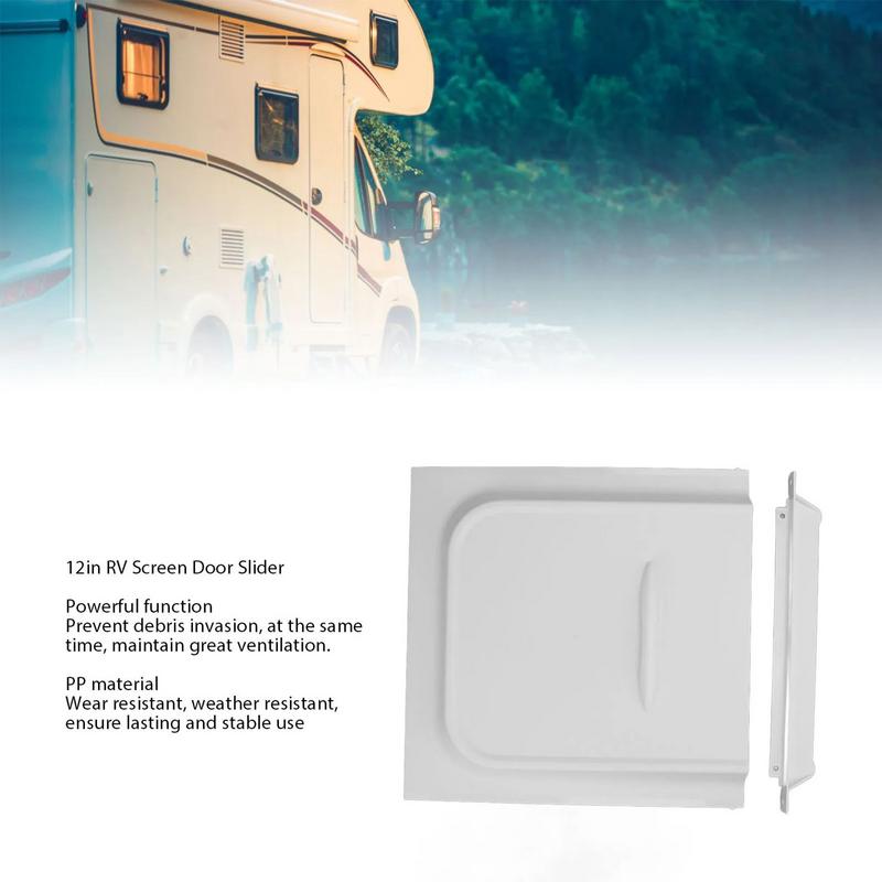 For Truck RV Screen Door Slider Panel RV Screen Door Replacement Supplies For Travel Camping Motorhome Truck Entry Room Inside