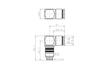 Japan PISCO AKL Mold Fittings: AKL8-6P, AKL8-8P, AKL10-8P, AKL10-10P, AKL10-12