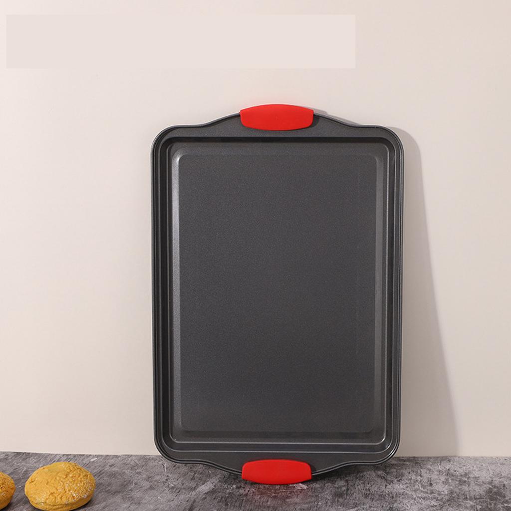 Baking Tray for Home Use Non Stick Coating Cake Mold Rectangular Baking Pan with Temperature Resistance