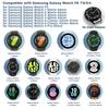 Без зазоров Стальной ремешок для Samsung Galaxy Watch 6 Classic 47мм 43мм 5pro/4 Classic Galaxy Watch 7 6 5 4 Серии 40/44мм Ремешок