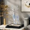Deer Sculpture Decorative Items: Suitable for Home Decoration-Fashionable Design,Perfect for Christmas and Halloween Decorations