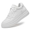 Men'S Invisible Height Increasing Elevator Shoes Taller Insole 6Cm White Sneakers Lift Women