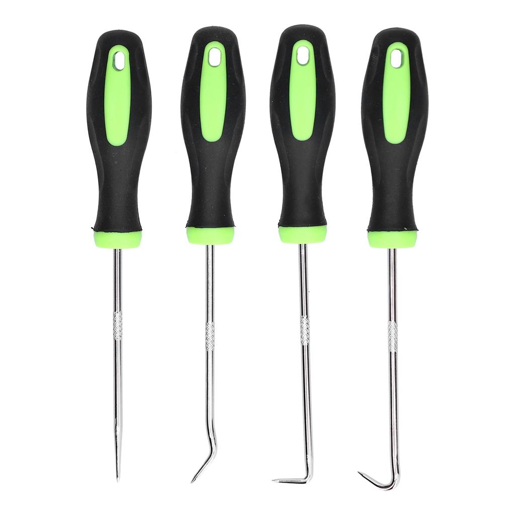 Набор из 4 предметов: пики и крючки, стальные ручные отвертки, прокладка масляного сальника, точные инструменты для снятия