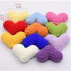 Полуфабрикаты в форме сердца Аксессуары Ручная работа Вязание крючком Шерсть Хлопок Вязание Персиковое сердце Одежда Обувь Носки Шарф Аксессуары Аксессуары Аксессуары