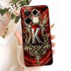 Модный Чехол для Телефона с Буквой и Короной для Пары на Infinix Note 40 Pro Plus 5G 4G Note40 40Pro 40Pro+ Мягкие Силиконовые Чехлы Защитные Бамперы