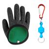 Быстросохнущие перчатки для захвата рыбы, мягкие, устойчивые к растяжению, для работы с филе, для рыбалки на открытом воздухе, 1 шт., для улова
