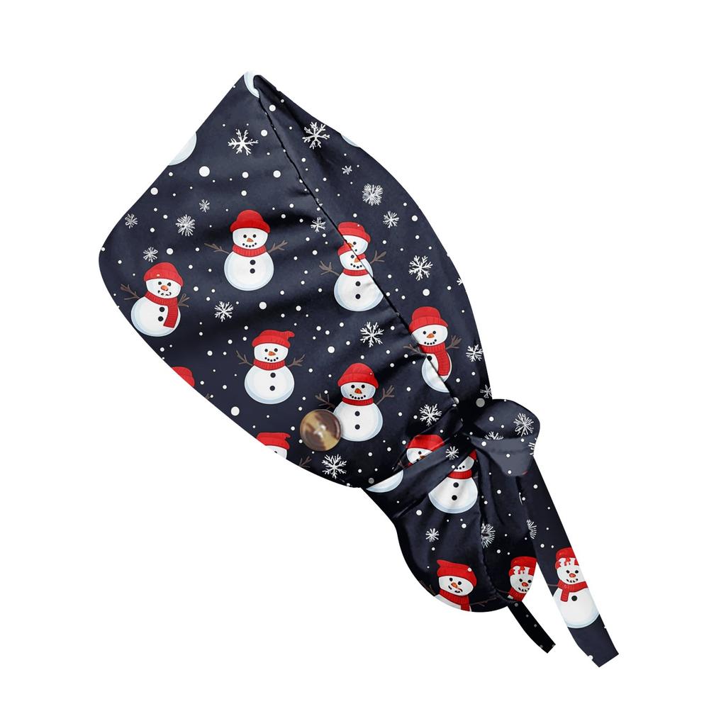 Модная рождественская рабочая кепка с принтом, повседневная женская кепка с хвостиком, кепка с повязкой, кепка Baotou