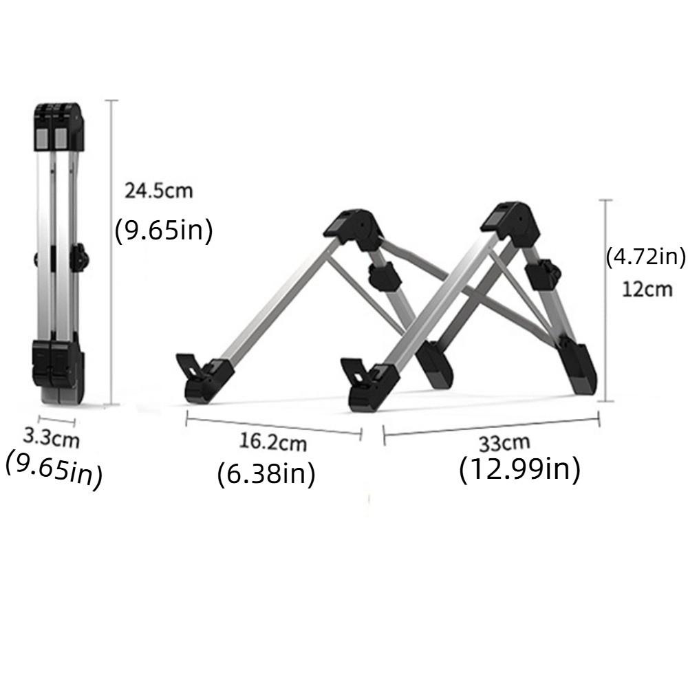 Portable Laptop Holder Stand Adjustable Notebook Support Base Laptop Cooling Bracket  Tablet/Laptop