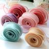 10 ярдов/рулон волнистая тканая лента своими руками шелковая лента рыбий хвост свадебное украшение упаковка для выпечки корейская лента для торта цветочное украшение