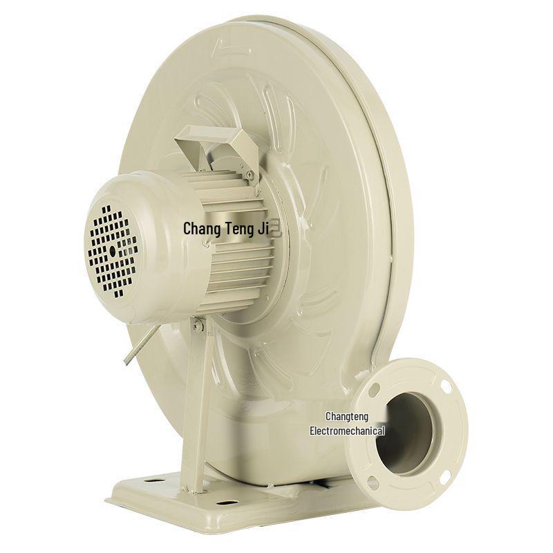 220V Low Noise Medium Pressure Fan for Woodworking, Strong Dust Extraction, Kitchen Ventilation, High Power Centrifugal Stove, Boiler Blower.