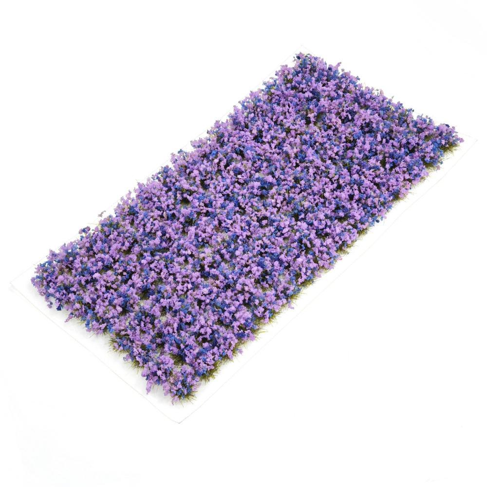 Симуляция Миниатюрный Цветок Трава Модель Изготовление Железнодорожный Поезд Статическая Трава Пучок Смола Луговой Пейзаж Мини Цветочный Пучок