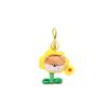 Sunflower Mushroom And Dog Headgear Pull Gameplay Plush Keychain Bag Decoration