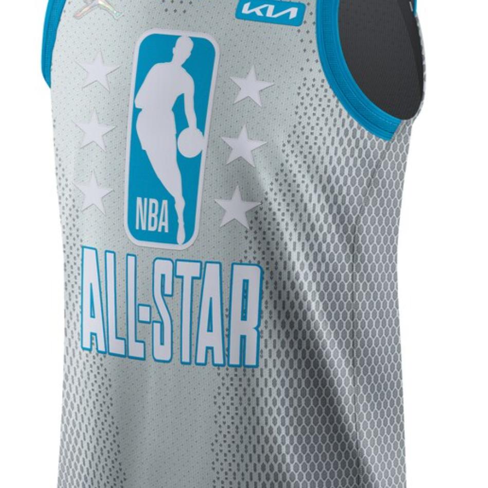 Jordan Мужская баскетбольная майка NBA ALL STAR Серая DH8030-014