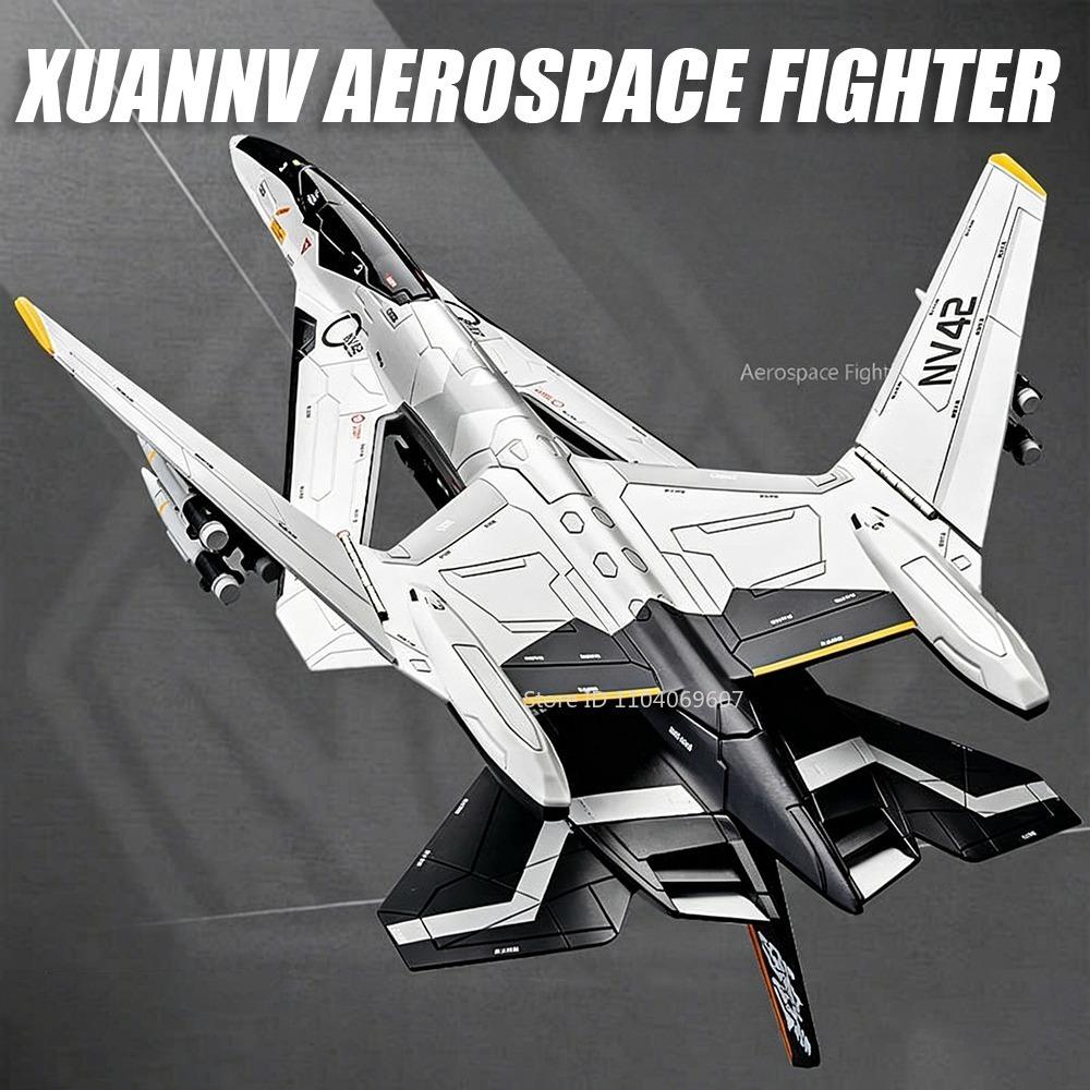 1:72 1:200 Моделей Истребителей Космических Воинов Сюаньнюй Металлические Литые с Подставкой Симуляция Военного Самолета Модель для Украшения Дома
