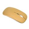 2.4G Wireless Mouse Ultrathin Chargeable Mute 1600DPI Color Backlight Game Mouse with 2.4G Receiver