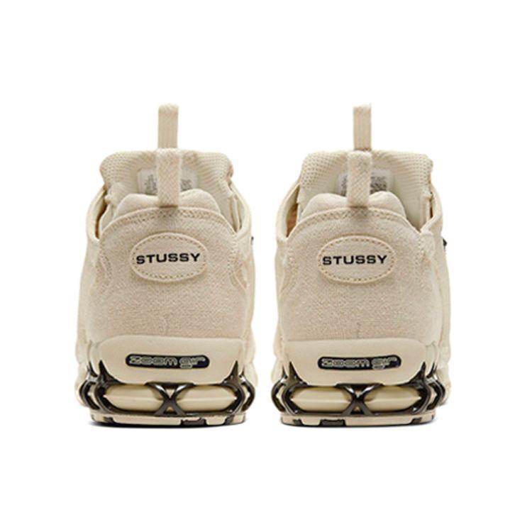 Stussy x Nike Air Zoom Spiridon Caged 2 Fossil Унисекс Кроссовки Бежевый Черный CQ5486-200