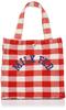 Milkfed GINGHAM MINI TOTE BAG 103202053006 Красный Женский