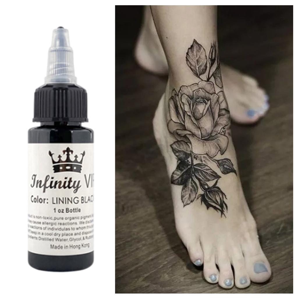 30 мл чернила для татуировки, 7 цветов, натуральные растительные пигментные чернила для тату, набор для тела, бровей, подводки для глаз, губ, татуировки