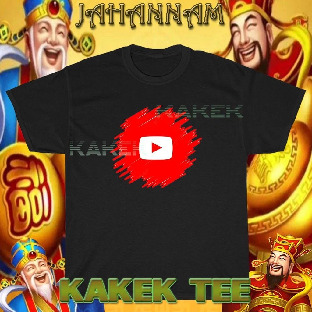 Новая футболка с логотипом Youtube Paint Американская смешная Размеры от S до 5XL