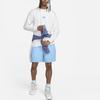 Nike Мужская футболка с длинным рукавом и вышивкой логотипа ACG Lungs, в рубчик, с круглым вырезом, Топы Summit-White DR7753-123