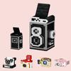 Vintage Retro Camera Building Blocks Toy For Kids Diy Plastic Assembly Toy Set With Abs Plastic Material 460-645 Blocks Included