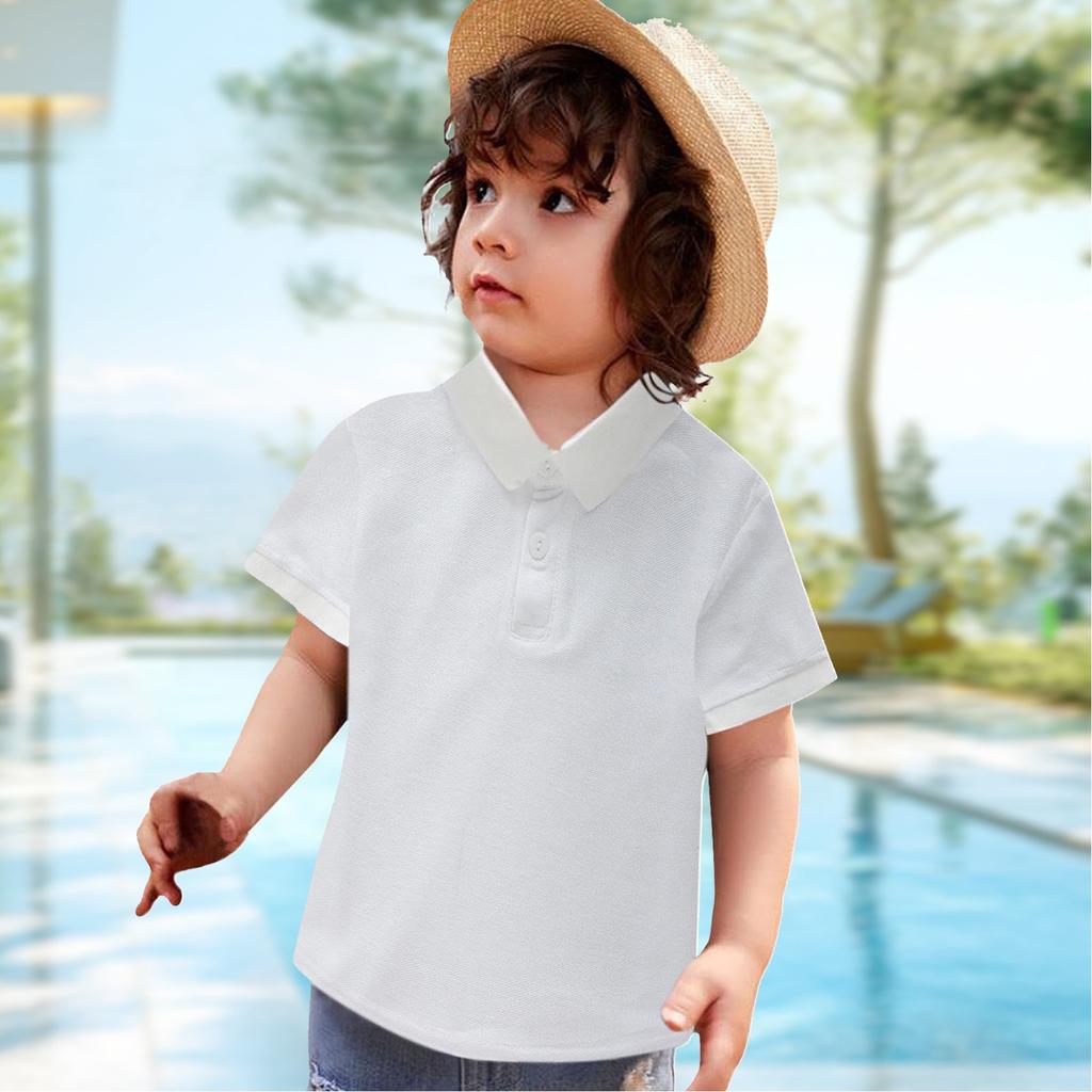 Детская рубашка с коротким рукавом, школьная форма, рубашки для мальчиков