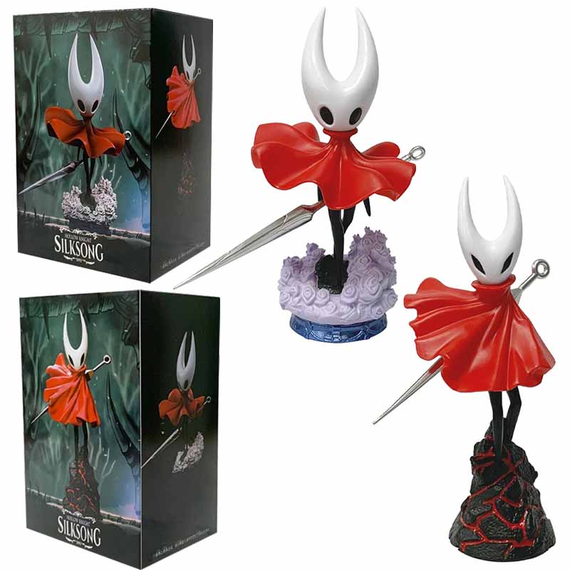 Крутая 19-сантиметровая фигурка Аниме Игры Hollow Knight Маленький Рыцарь, фигурка Хорнет, игровой периферийный предмет, ПВХ-модель, украшение, коллекционные игрушки