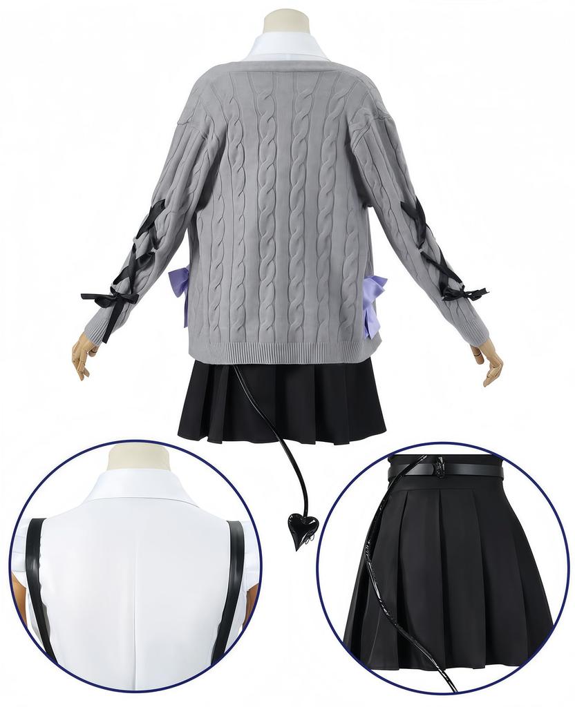 VTuber Cosplay Towa Tokoyami Cosplay Costume VTuber Cosplay Towa Towa Cosplay Costume Virtual YouTuber VTuber Cosplay Hololive [NOKIJP] (Tokoyami