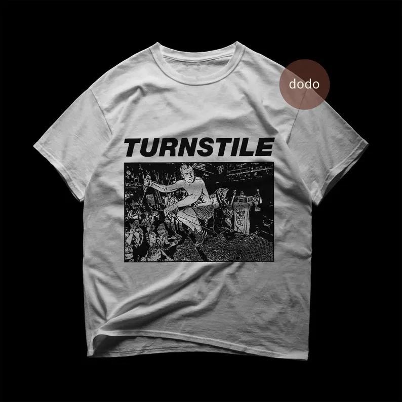 Turnstile T-Shirt - Rock Music Shirt - GLOW ON Album - Turnstile