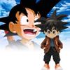 Dragon Son Ball Goten Figurine Q Version Student Model Anime Statuary Gift Toys