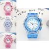 Ku Luo Mi Girls' Electronic Watch With Time Display And Glow-in-the-dark Feature Ideal Toy For Kindergarten Birthday Gift