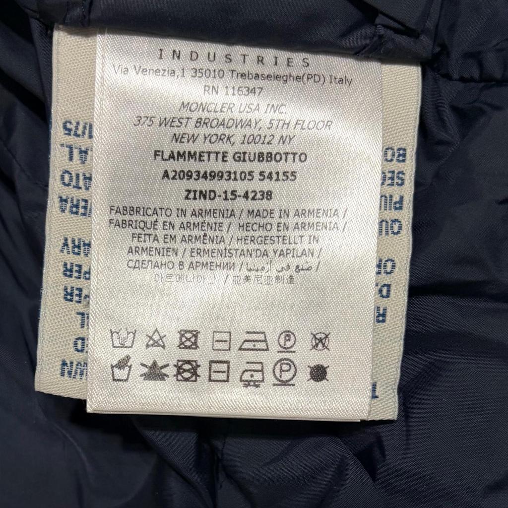MONCLER GeniusSweatshirt Black Men's Size XXL Model E1091804490080985