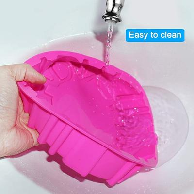 С Днем Рождения Форма для выпечки Круглая силиконовая форма для мусса Противень для выпечки торта своими руками