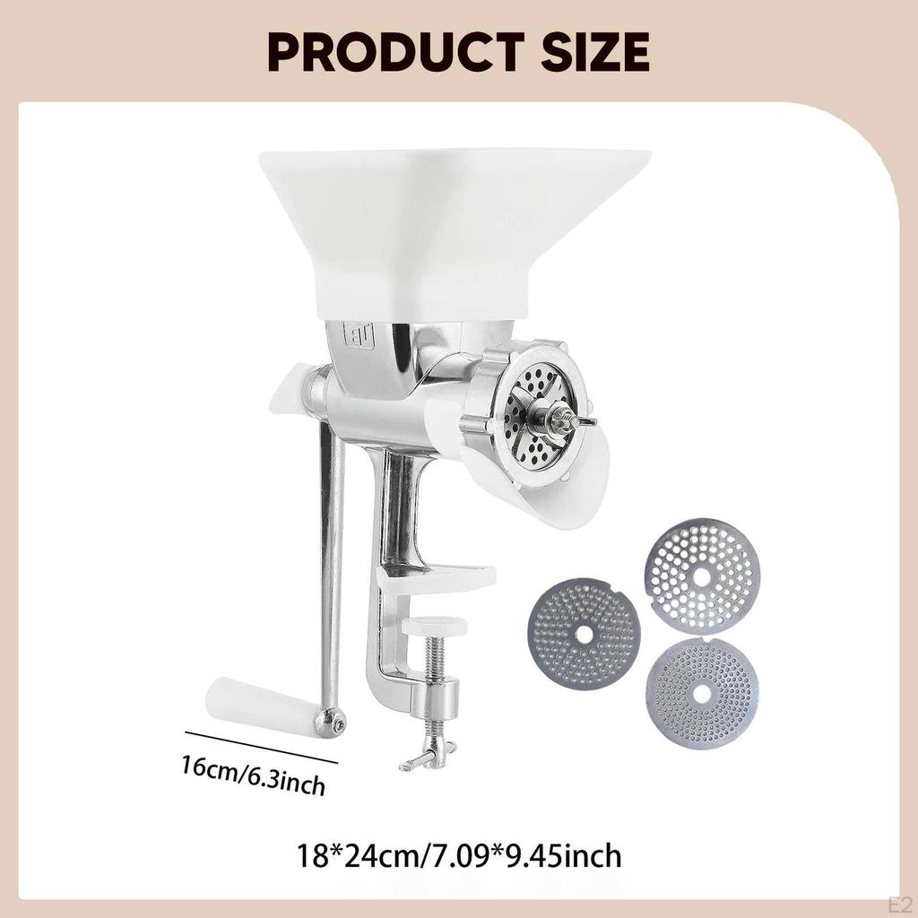 Manual Pet Food Pellet Machine with 1.5mm 2.5mm 3mm Plates Multifunctional Granulator