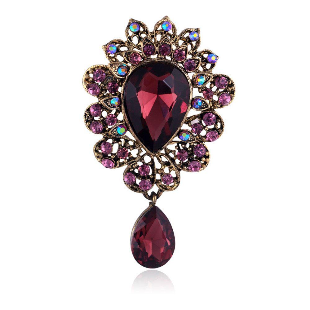 Clothing Elegant For Women Crystal Unisex Dress Jewelry Fashion Accessories Corsage Brooch Pins