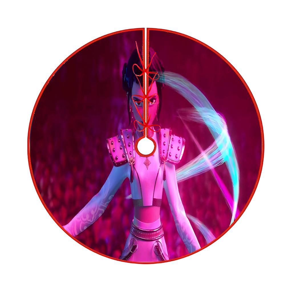 Christmas Tree Skirt Decoration For Home Xmas Tree Decorations Skirt Ornament Festive Holiday Party Decorations Indoor Outdoor