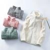 Double-sided Fleece Jacket Polar Fleece Autumn and Winter Plus Fleece Top Fleece Coral Warm Thickened Stand-up Collar Zipper Cardigan