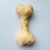 Граненый Костяной Игрушечный Пес Резиновая Игрушка-Жевалка для Собак Очищающая Зубы Костяная Игрушка для Собак для Агрессивных Грызунов Щенячьи Зубы Интерактивная Игра Апорт
