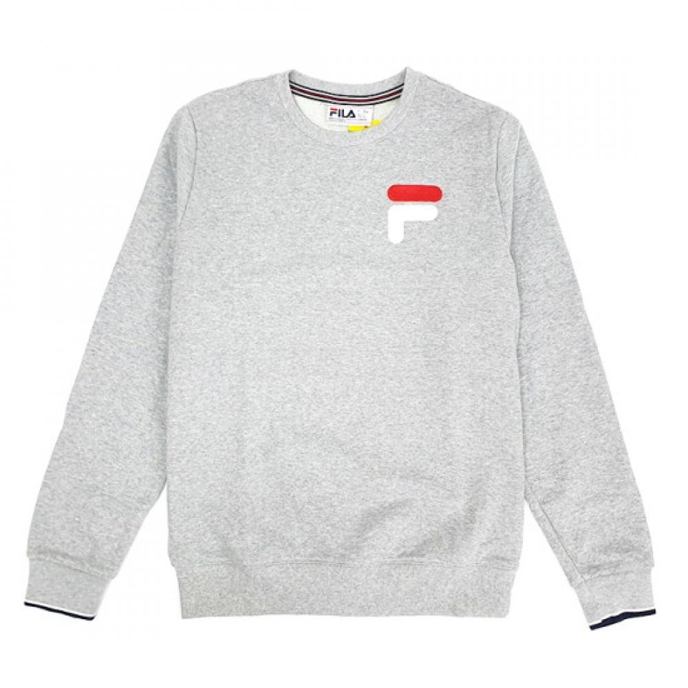 Fila Unisex Long Sleeve Crew Neck T shirT Grey 1256 147