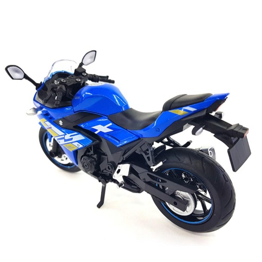 МОДЕЛЬ MX 1:Модель мотоцикла Suzuki GSX250R, масштаб 1:12, литая, синяя (MXT116305BL)