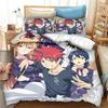 3D Print Anime Food Wars Shokugeki no Soma 3D Duvet Cover Bedding Set Comforter Linen Pillowcases Single Double Twin King Queen