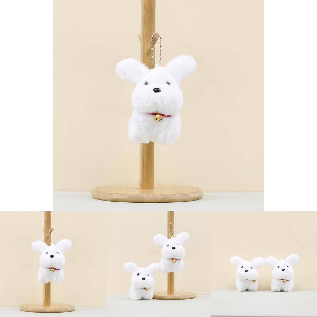Dog Endearing Cute Pendant Keychain Soft Plush Puppy Bag Doll Decoration