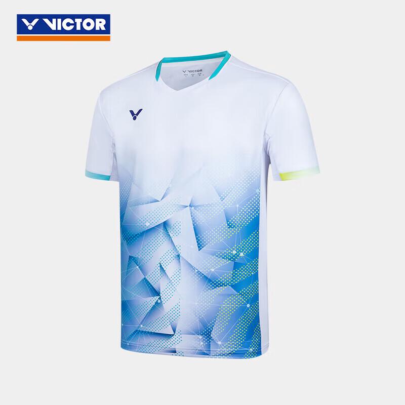 VICTOR Унисекс Быстросохнущая футболка для бадминтона