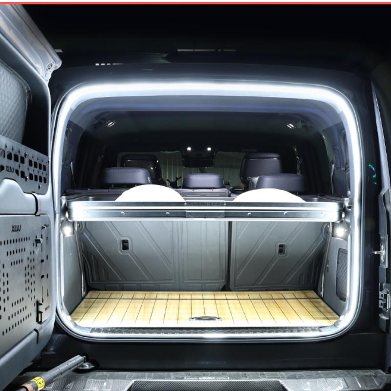 For Byd Equation Leopard 8 2025 Trunk Light Strip Tailgate Flowing Atmosphere Light Camping Outdoor Lighting Car Interior